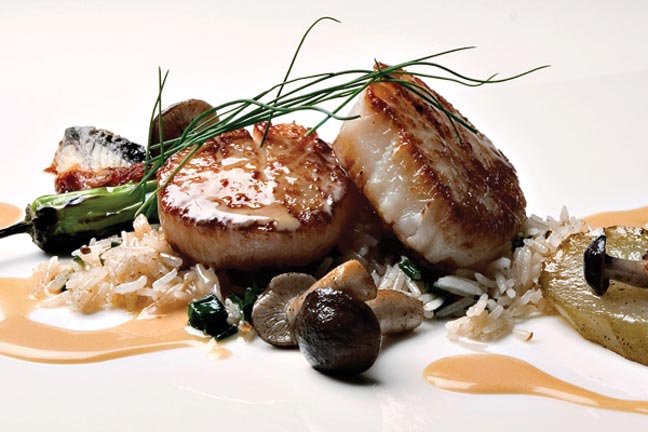 Dante signature dishes Dante's Tour of Italy (Tasting Menu)Squid Ink PastaSeared Foie Gras